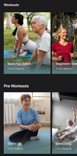 Workout for Seniors at Home ekran görüntüsü