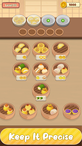 Dimsum Food Sort ekran görüntüsü