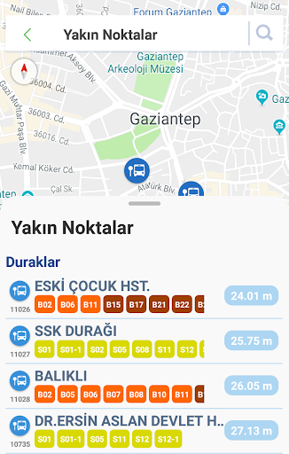 Gaziantep Kart ekran görüntüsü