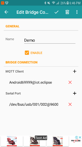 Usb Serial Port IoT Gateway ekran görüntüsü