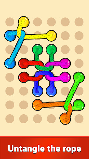 Tangle Rope 3D: Sorting Puzzle ekran görüntüsü