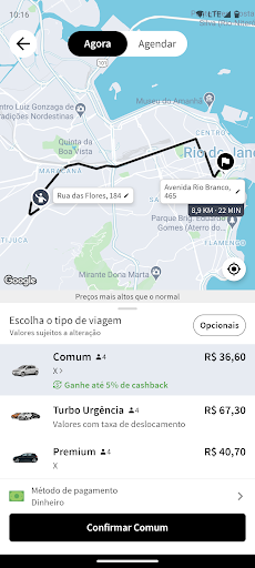 Bim passageiro ekran görüntüsü