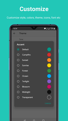 Material Pixel Launcher Pro ekran görüntüsü