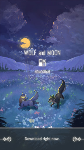 Wolf And Moon : Nonogram ekran görüntüsü