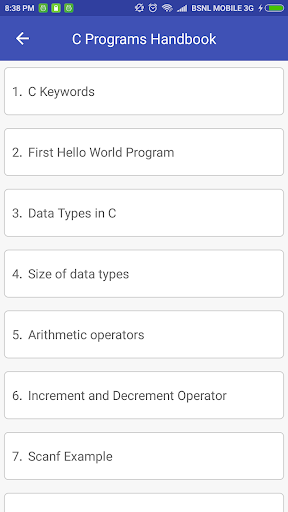 C Programming Language ekran görüntüsü