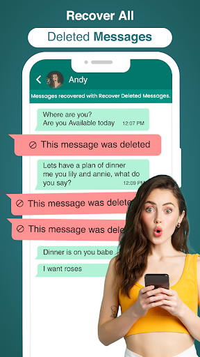 Recover Deleted Messages App ekran görüntüsü