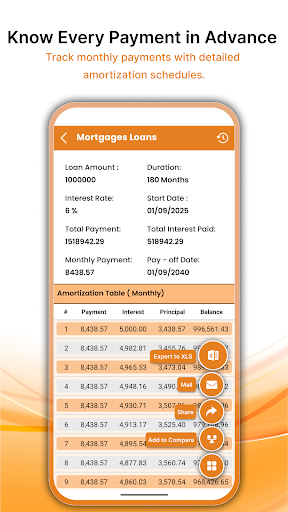 EMI - Loan Calculator Pro ekran görüntüsü