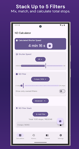ND Calculator PRO ekran görüntüsü
