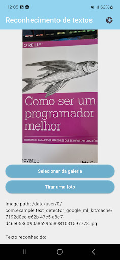 Text Detector MLKIT ekran görüntüsü