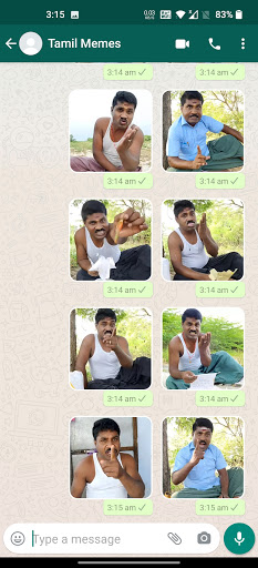 GpMuthu Stickers ekran görüntüsü