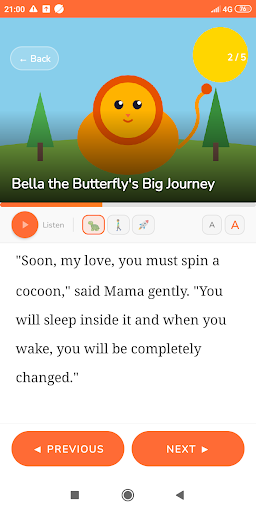 Kids Story Time ekran görüntüsü