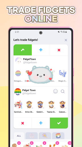 Fidget Town - Fidget trading ekran görüntüsü