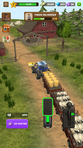 Tractor Delivery Farm ekran görüntüsü