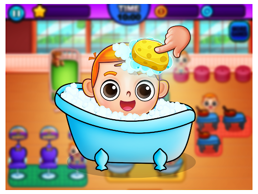 Virtual babysitter shop ekran görüntüsü