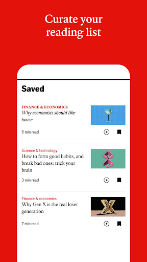 The Economist - News, Podcasts ekran görüntüsü