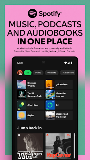 Spotify - Müzik ve Podcast'ler ekran görüntüsü