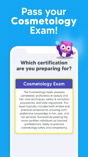 Cosmetology Exam Prep Test App ekran görüntüsü
