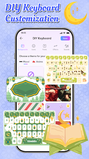 Emoji Font Klavye Temaları ekran görüntüsü