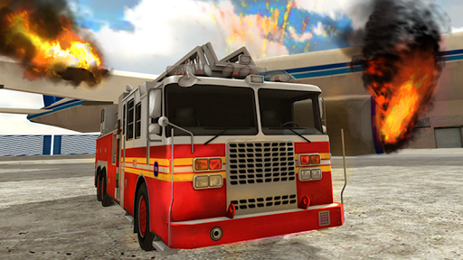Fire Truck Simulator 3D ekran görüntüsü