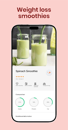 Kolay Smoothie tarifleri ekran görüntüsü