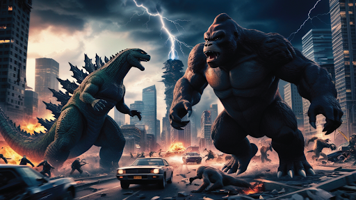 Monster King kong vs Godzilla ekran görüntüsü