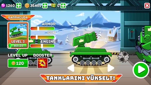 Hills of Steel ekran görüntüsü
