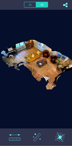 CamToPlan 3D Scanner-AR metre ekran görüntüsü