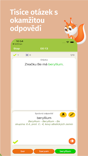 Chemie názvosloví a testy ekran görüntüsü