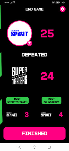 Countdown Cricket ekran görüntüsü