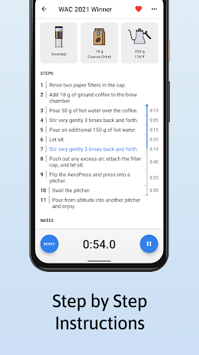 Aeromatic: AeroPress Recipes ekran görüntüsü
