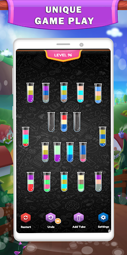 Water Sort - Color Puzzle Pro ekran görüntüsü
