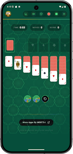 Klondike Solitaire Offline ekran görüntüsü
