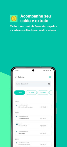 Carteira Digital h-Commerce ekran görüntüsü