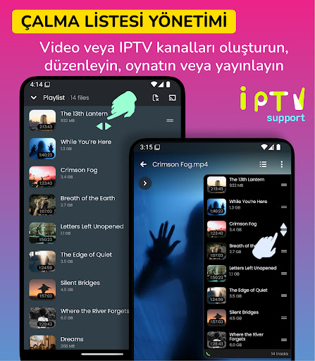 Video Oynatıcı: AI İyileştirme ekran görüntüsü