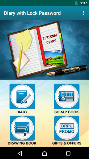 Diary with PIN Password Lock ekran görüntüsü