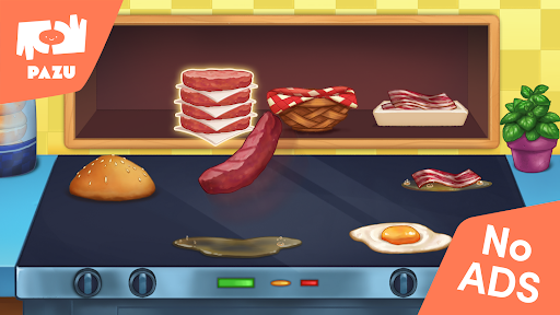 Burger Maker Kids Cooking Game ekran görüntüsü