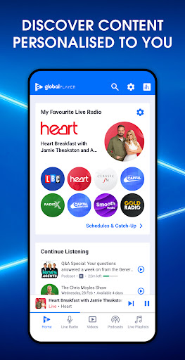 Global Player Radio & Podcasts ekran görüntüsü