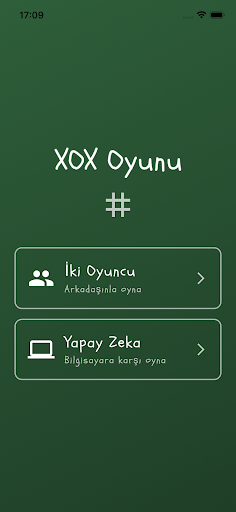 XOX Oyunu ekran görüntüsü