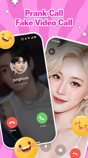 Prank Call Idol: AI Video Chat ekran görüntüsü