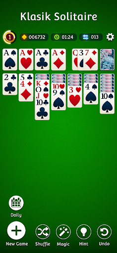 Solitaire.com ekran görüntüsü