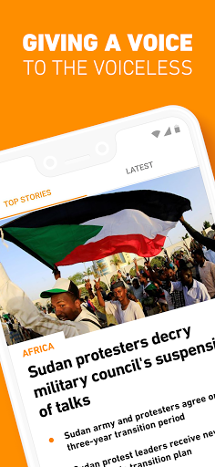 Al Jazeera English ekran görüntüsü