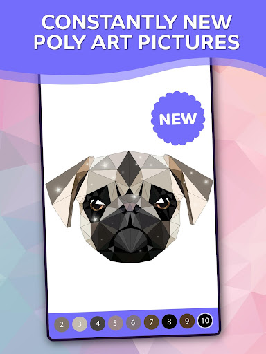 Poly Art Coloring by Numbers ekran görüntüsü