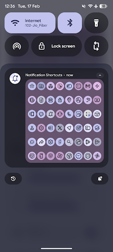 Notification Shortcuts ekran görüntüsü