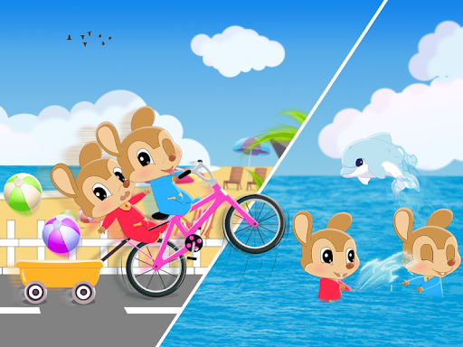 Bonnie and Donnie - Beach Fun  ekran görüntüsü