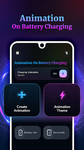 Animation on Battery Charging ekran görüntüsü