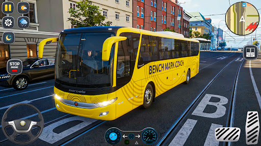 US Bus Game Sim Coach Driving ekran görüntüsü