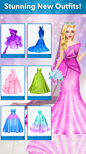 Ice Princess Wedding Dress Up ekran görüntüsü