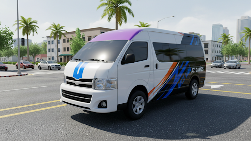 Van Driving Game 3D ekran görüntüsü