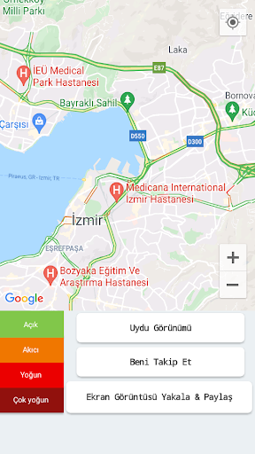 İzmir Trafik ekran görüntüsü