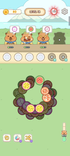 Capybara Fruit Match ekran görüntüsü